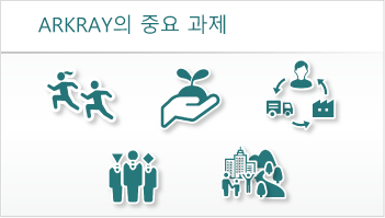 ARKRAY의 중요 과제